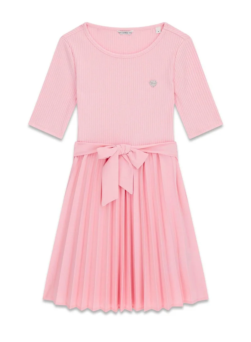 Guess Kids Midi Dress With Belt