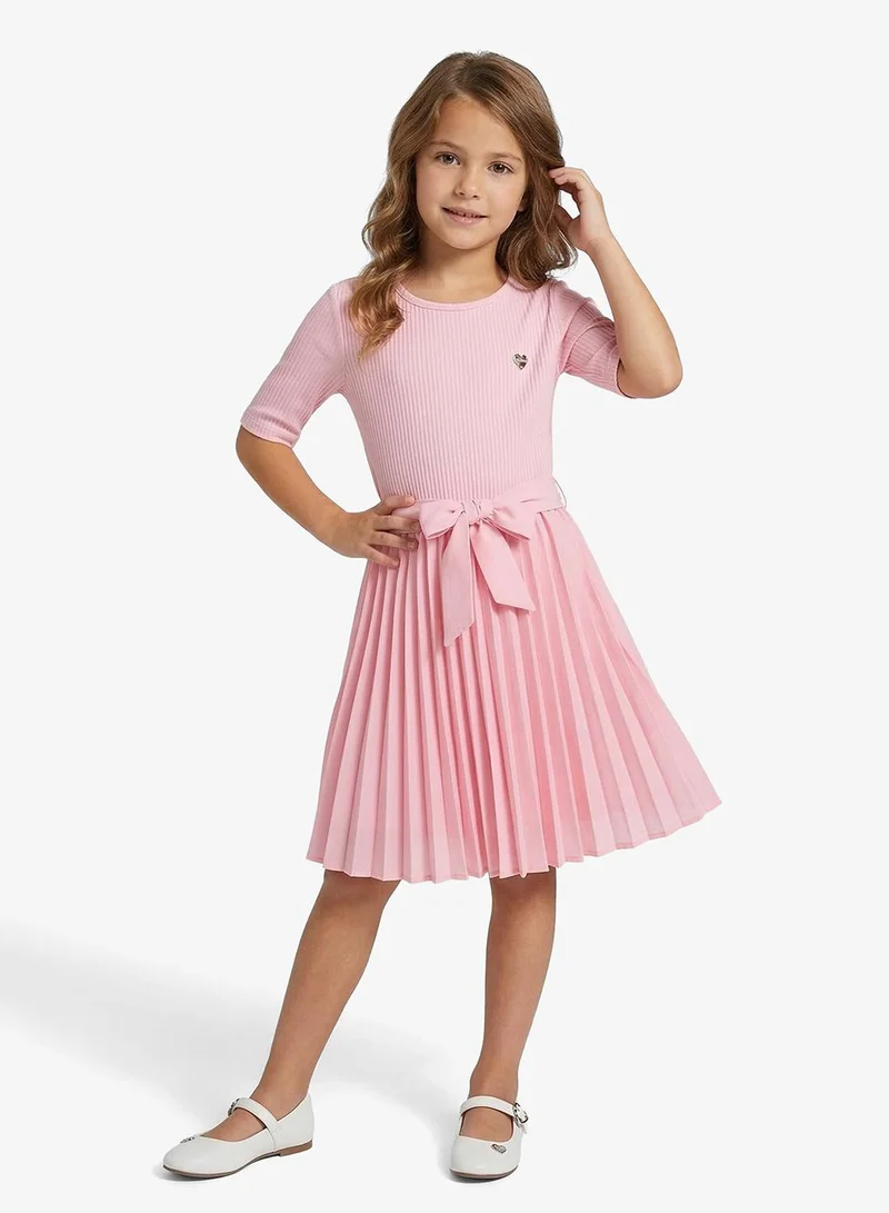 Guess Kids Midi Dress With Belt