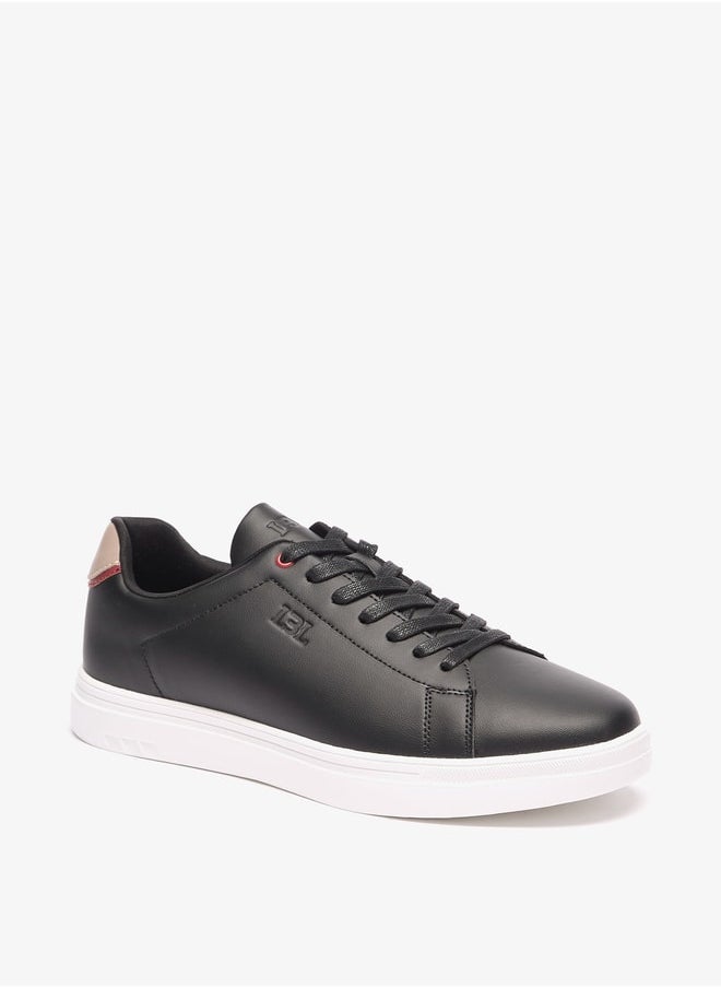 LBL by Shoexpress - Men Solid Sneakers with Lace-Up Closure - Image 1