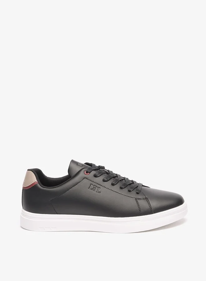 LBL by Shoexpress Men Solid Sneakers with Lace-Up Closure