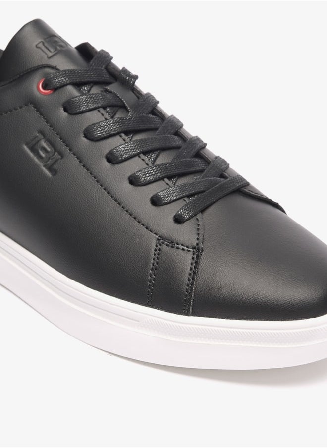 LBL by Shoexpress - Men Solid Sneakers with Lace-Up Closure - Image 1