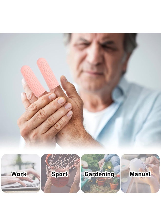 10PCS Gel Finger Cots, Finger Protector Support - Image 5
