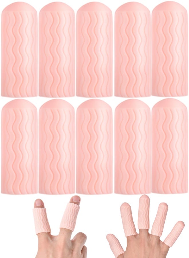 10PCS Gel Finger Cots, Finger Protector Support - Image 1