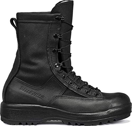 BELLEVILLE B Belleville Arm Your Feet 700 8 Inch Waterproof Duty Black Tactical Boots for Men - Polishable Leather and Nylon with Oil-Resistant Gore-Tex Lining for Police, EMS, Security Personnel, Black - 12R - Image 2