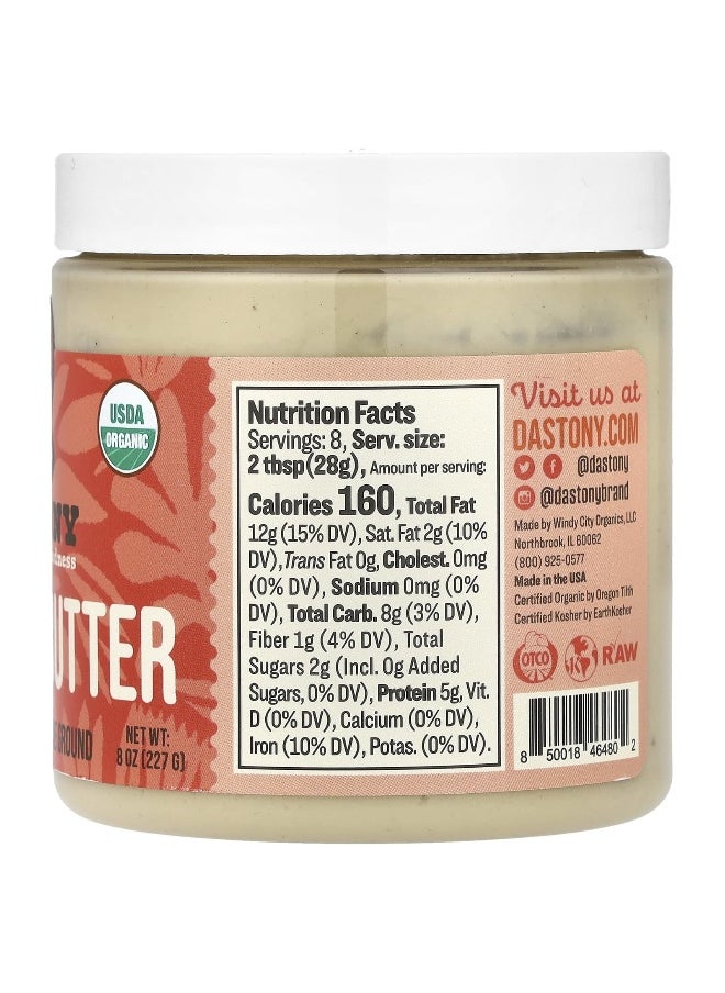 DASTONY Dastony, Organic Cashew Butter, Ultra Smooth, 8 oz (227 g)  - Image 2