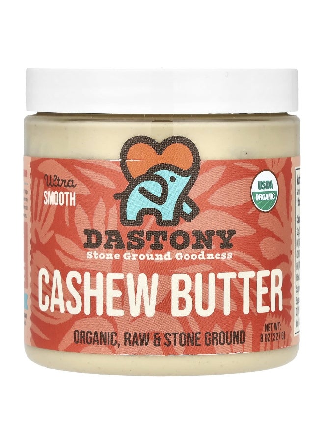 DASTONY Dastony, Organic Cashew Butter, Ultra Smooth, 8 oz (227 g)  - Image 1