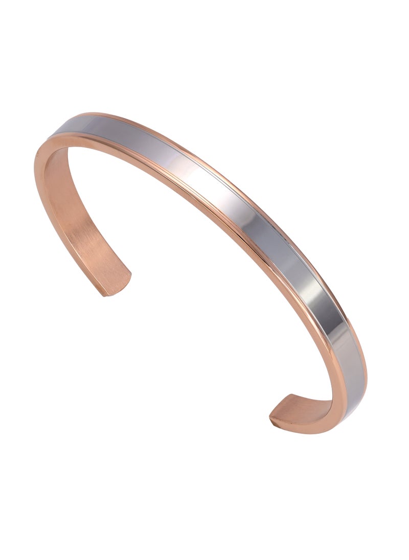 Bangle Bracelet 6mm wide - Rose Gold plated Stainless steel - pzsku/Z239A3D04BBCE7B828CC0Z/45/_/1726478671/3f8b6caa-4f29-4f62-92e9-d2086a0fffa6