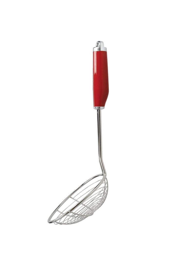 KitchenAid - KitchenAid Stainless Steel Spider Strainer For Thinkitchen - Empire Red, 1.46 Inch, 2 X 1 X 6 centimeters - Image 1