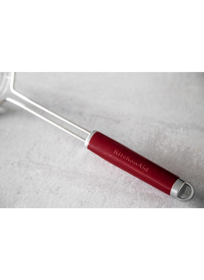 KitchenAid - KitchenAid Stainless Steel Spider Strainer For Thinkitchen - Empire Red, 1.46 Inch, 2 X 1 X 6 centimeters - Image 1