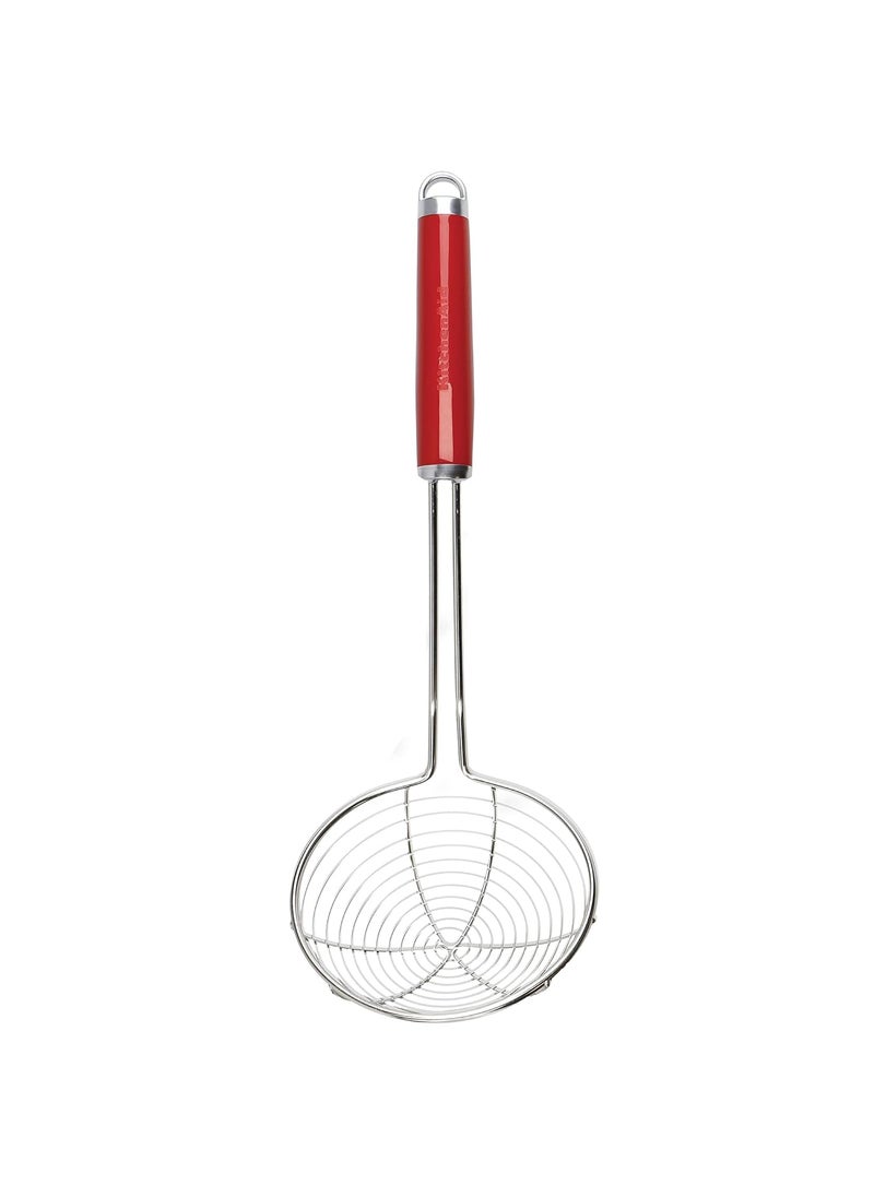 KitchenAid - KitchenAid Stainless Steel Spider Strainer For Thinkitchen - Empire Red, 1.46 Inch, 2 X 1 X 6 centimeters - Image 1