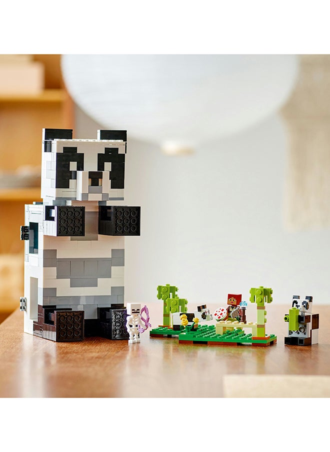 LEGO - Minecraft The Panda Haven 21245 Building Toy Set; Fun, Brick-Built House That Looks And Moves Like A Panda, Plus Characters And Accessories From The Popular Video Game; Gift For Kids Aged 8+ (553 Pieces) - Image 1