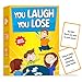 BRAVEBUG You Laugh You Lose Game Funny Charades Kids Games Board Games for Kids Teens Try Not to Laugh Challenge Sleepover Party Supplies for Girls Birthday Game for Family Kids Girls - Image 3