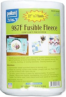Pellon 987F Fusible Fleece 22" (Bolt, 7 yards), Fabric by the Bolt - Image 1