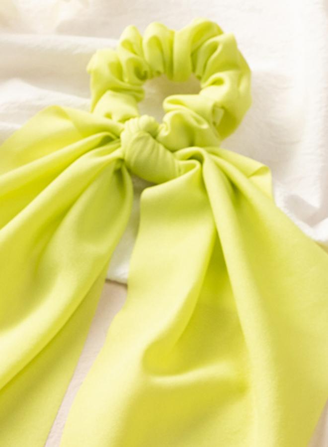 Take Two Solid Bow Hair Tie - Image 2