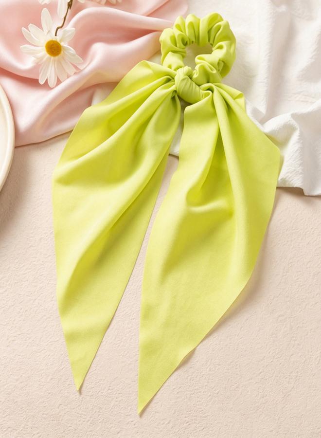 Take Two Solid Bow Hair Tie - Image 1