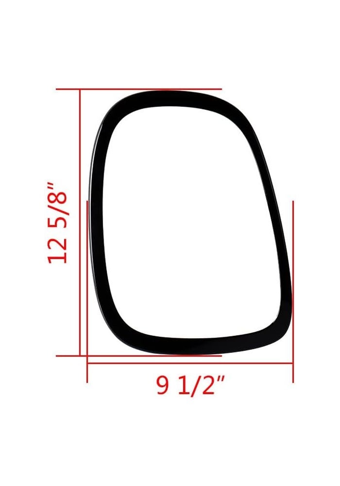 Astra Depot Glossy Black Headlight and Tail Light Trim Surround Rings for MINI COOPER 2014-2021 - Image 4