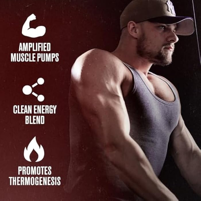 Jacked Factory NITROSURGE Shred Pre Workout Supplement - Energy Booster, Instant Strength Gains, Sharp Focus, Powerful Pumps - Nitric Oxide Booster & PreWorkout Powder - 30Sv, Blueberry Lemonade - Image 2