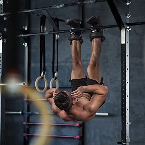 ZERONE أحذية زيرون المعلقة أحذية عكسية أحذية فولاذية صلبة أحذية عكسية للتعليق أحذية للتعليق لتمديد العضلات وتخفيف آلام الظهر - Image 3