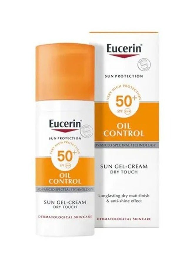 Eucerin Oil Control Sun Gel-Cream Ultra Light SPF 50+ Dry Touch - Image 1