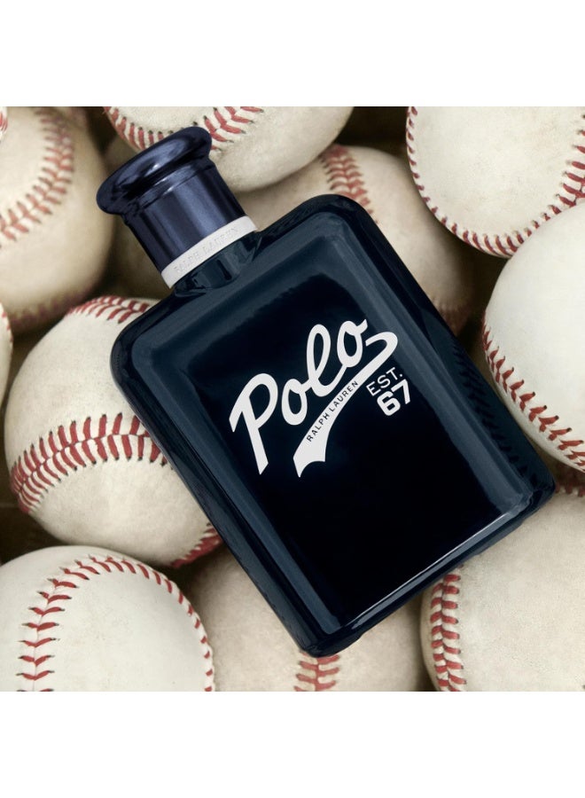 بولو عطر رالف لورين بولو 67 للرجال أو دو تواليت برائحة خشبية وشمسية مع الأناناس والبرغموت ونجيل الهند، 125 مل - Image 5