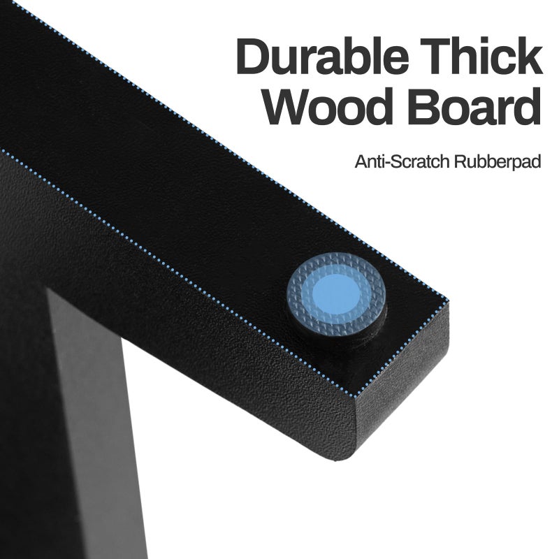 AODSK Universal Wooden Stand for Digital Pianos, Reinforced Edition, Adjustable Width Digital Piano Rackâ€”Sturdy, Non-Slip, Scratch-Resistant Design, Compatible with Multiple Keyboards - Image 3