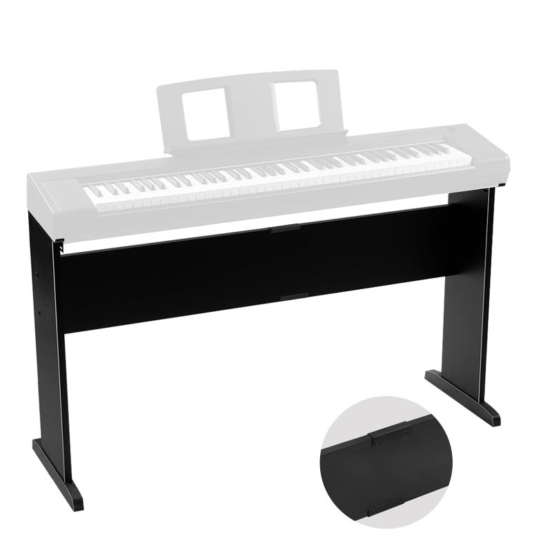 AODSK Universal Wooden Stand for Digital Pianos, Reinforced Edition, Adjustable Width Digital Piano Rackâ€”Sturdy, Non-Slip, Scratch-Resistant Design, Compatible with Multiple Keyboards - Image 1