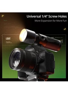Sidande SIDANDE Videography Flashlight Zoomable Photography Fill Light Ambience Light with 1/4'' Thread for Camera Stand Cage  - Image 4