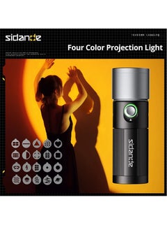 Sidande SIDANDE Videography Flashlight Zoomable Photography Fill Light Ambience Light with 1/4'' Thread for Camera Stand Cage  - Image 1