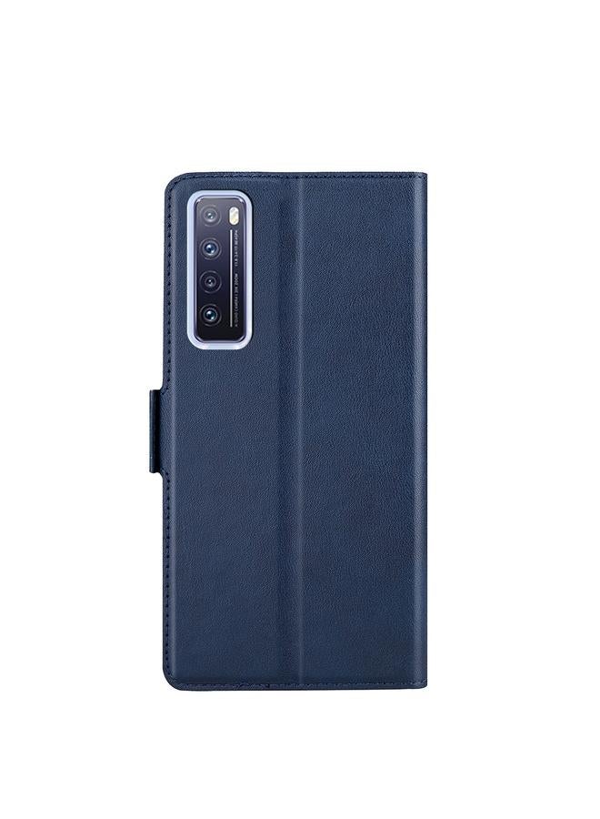 S-TOP Case For Huawei nova 7 Ultra-thin Voltage Side Buckle PU + TPU Leather Phone Case - Image 3