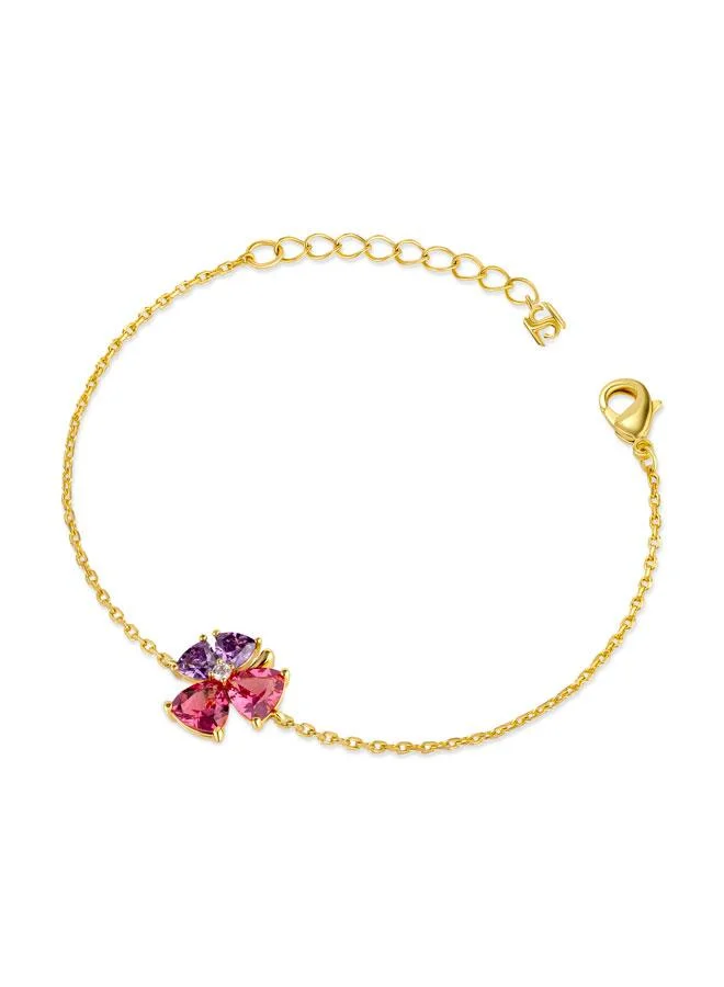 سانت هونور Gala Gold Plated Stainless Steel Chain Bracelet for Women