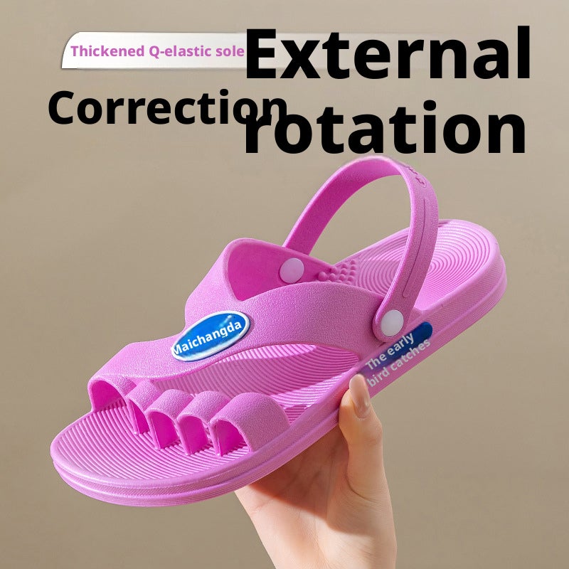 Five-Toe Separator Anti-Slip Flip Flops for Men and Women - Image 1