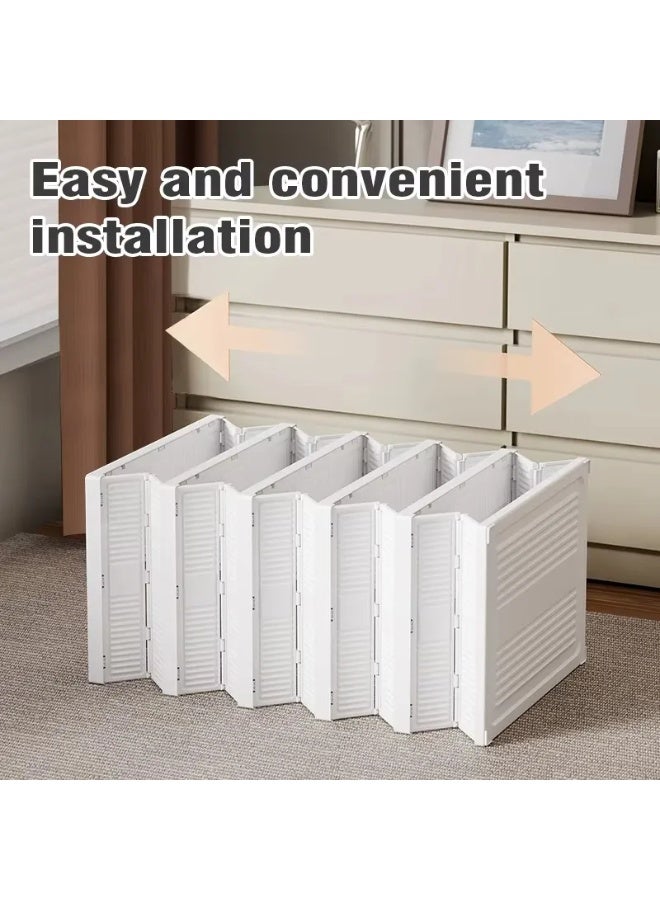 بلو فاير منظم أحذية شفاف بـ 9 طبقات | خزانة أحذية بلاستيكية قابلة للتكديس مع أبواب أمامية | رف أحذية لتوفير المساحة يتسع حتى 18 زوجًا | صناديق أحذية مقاومة للغبار بتصميم حديث | مناسب لغرف النوم والممرات والمدخل وسهل التركيب - Image 4