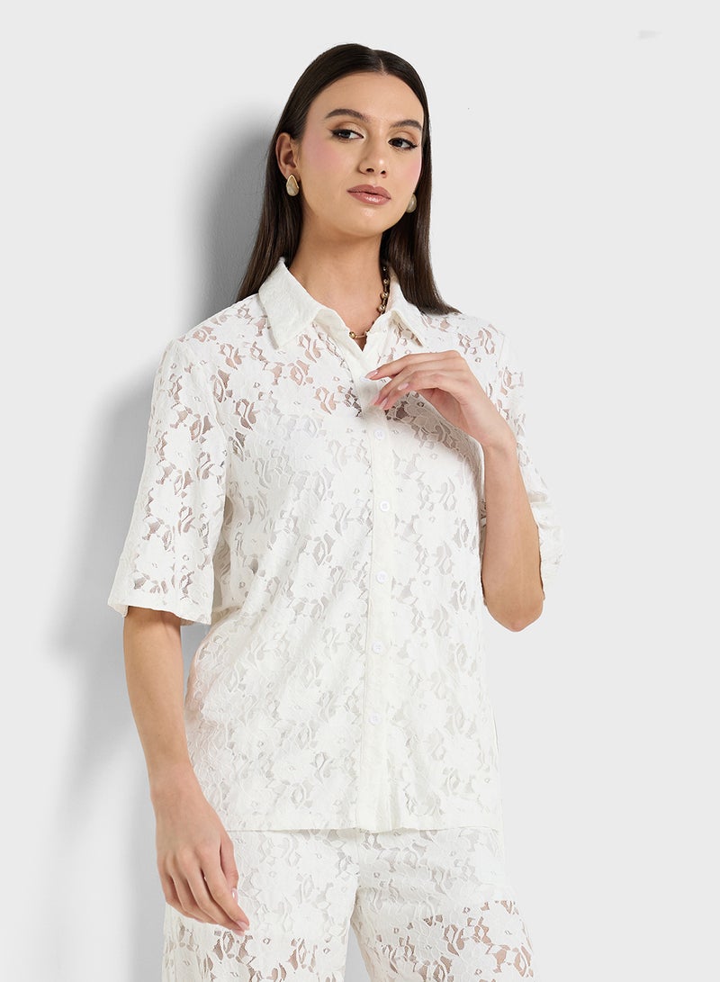 ELLA Crochet Top & Pant Set  - Image 3