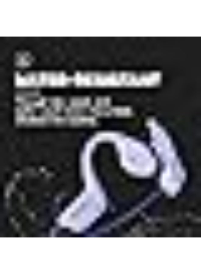 Raycon Bone Conduction Headphones – Open-Ear Bluetooth Sports Headphones with Microphone, IPX68 Water Resistant & 13-Hour Playtime (Purple) - Image 5