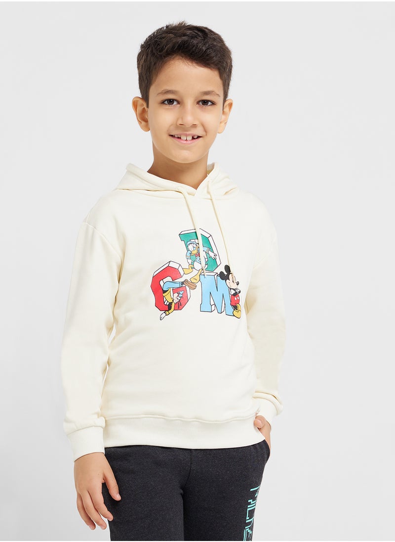 Disney Mickey&Friends Graphic Hoodies  - Image 1