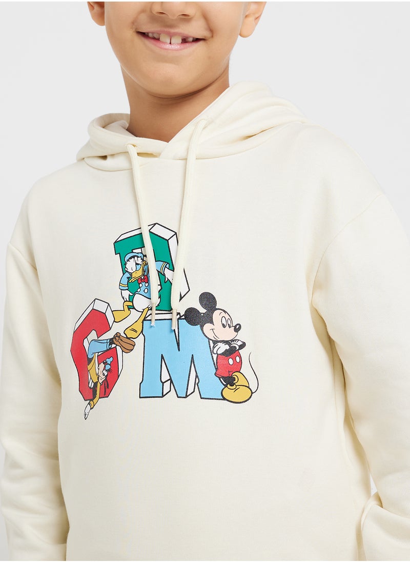 Disney Mickey&Friends Graphic Hoodies  - Image 3