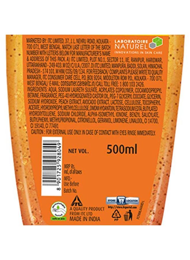 Fiama Shower Gel Peach & Avocado, Body Wash With Skin Conditioners For Soft Moisturised Skin, 500Ml Pump - Image 4
