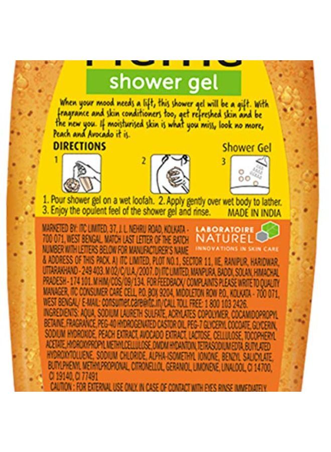 Fiama Shower Gel Peach & Avocado, Body Wash With Skin Conditioners For Soft Moisturised Skin, 500Ml Pump - Image 5