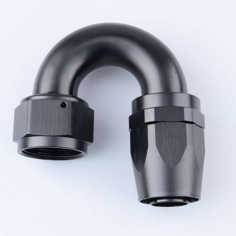 AC PERFORMANCE 16 AN 180 Degree Swivel Hose End Fitting Tight Radius Aluminum Black - Image 2