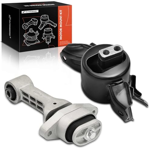 A-Premium Transmission Mount and Torque Strut Mount Kit Compatible with Hyundai Elantra 2011-2016, Accent 2012-2017, Veloster 2012-2016 & Kia Forte, Forte5 2014, Rio 2012-2015, Automatic Transmission - Image 1