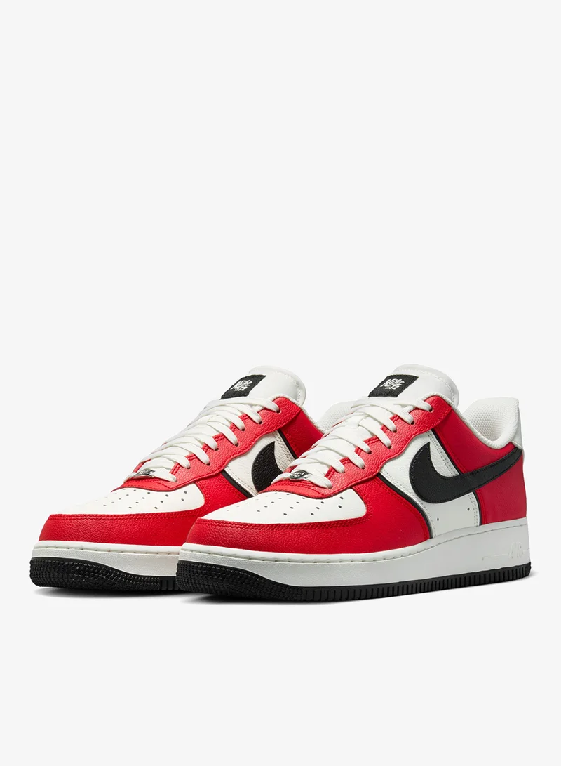 Nike UNIV RED/BLACK-SAIL-MTLC SILVER Air Force 1 '07 Lv8 Sport for Men | Best Price UAE