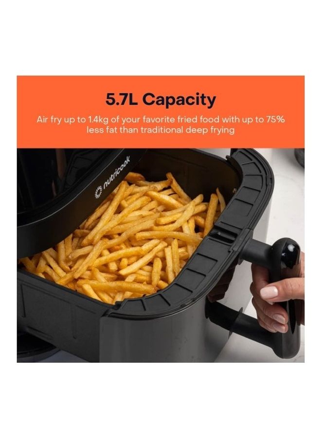 nutricook Air Fryer 3 Vision 5.7 L 1700 W NC-AF357V Black - Image 2
