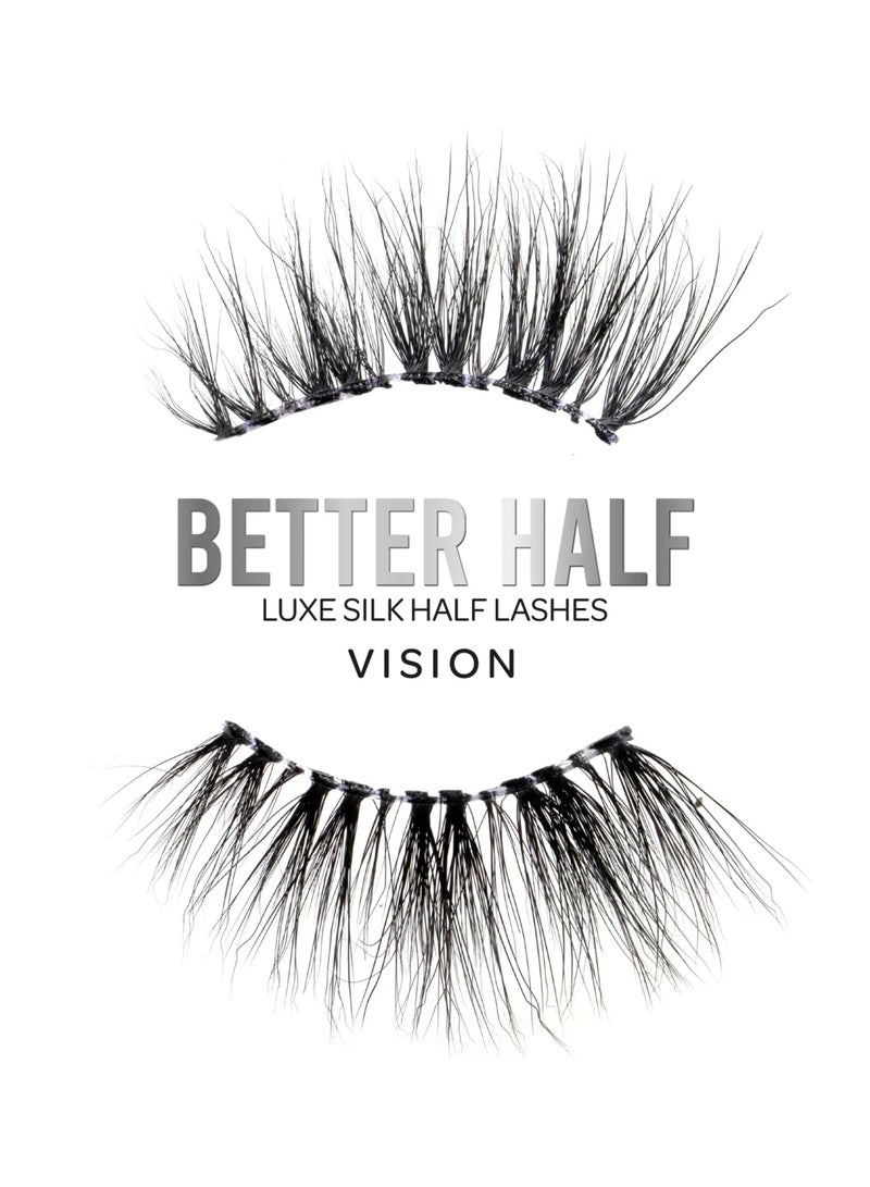 بي بيرفيكت رموش بي بيرفكت بيتر هاف يونيفرسال لجميع الإطلالات - زوج واحد - Image 1