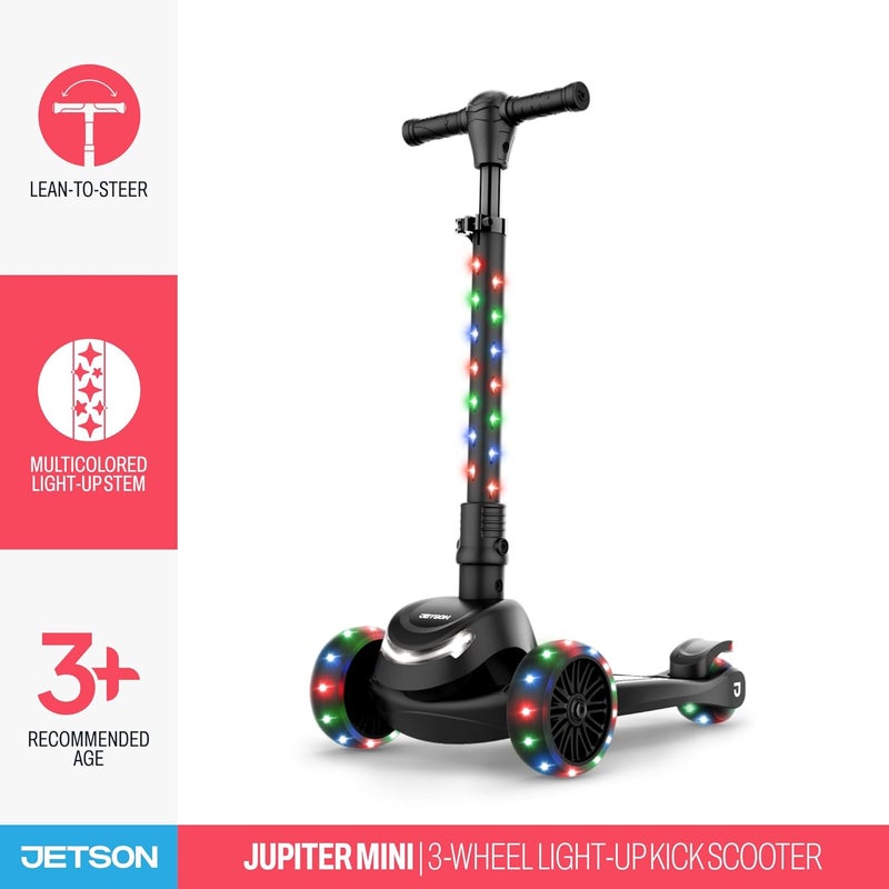 JETSON 8" Wheels LED Light-up Kids Kick Scooter - Image 2