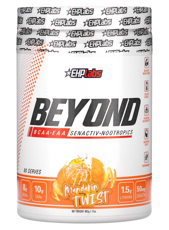 EHPLabs Beyond BCAA + EAA Mandarin Twist 17 oz (482 g)
