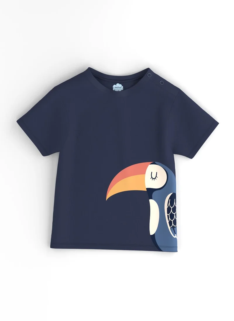 نوتيناتي طقم تيشيرتات قطنية مطبوعة للأولاد من نوتيناتى قطعتين