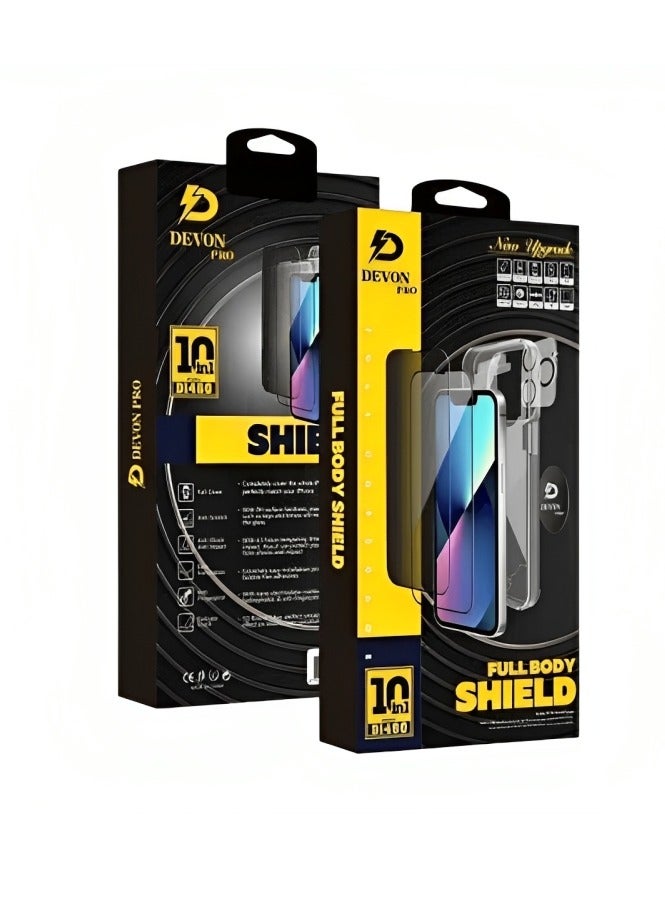 Devon iPhone 14 Protection (Privacy Cover) 10-in-1 Package [iPhone Protection Package] The strongest complete protection for your phone ever - Image 2