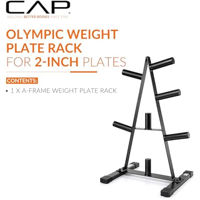 Cap Olympic 2-Inch Plate Rack - Image 3