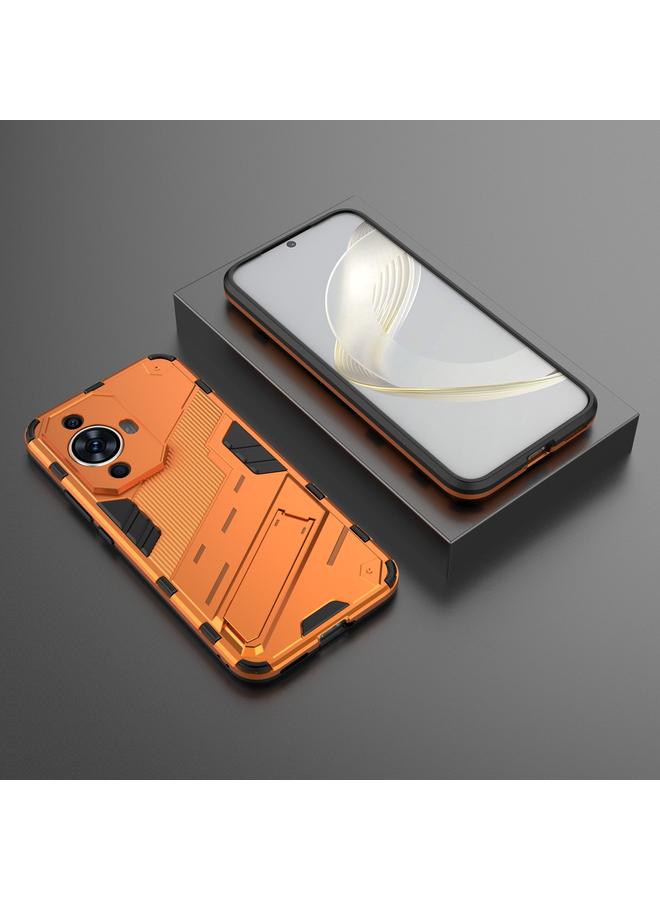 S-TOP Case For Huawei nova 11 4G Punk Armor 2 in 1 PC + TPU Phone Case with Holder - Image 2