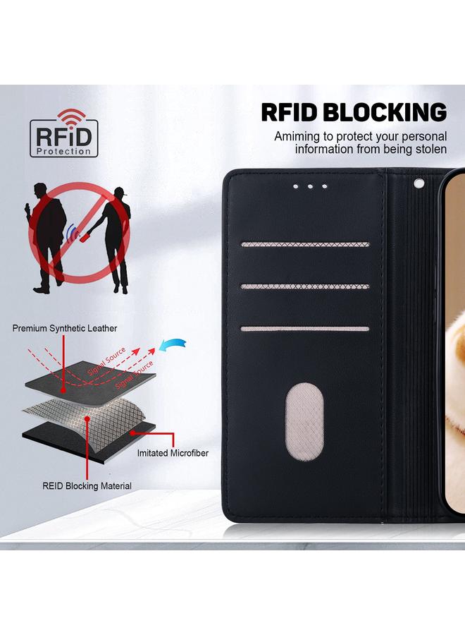 S-TOP Case For Redmi Note 12 Pro+ Global Cute Cats RFID Leather Phone Case - Image 4